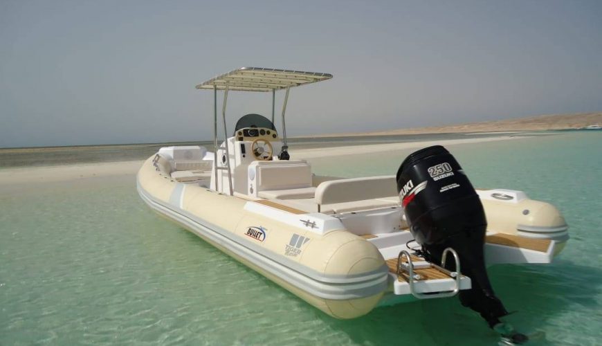Orabge bay hurghada by speed boat
