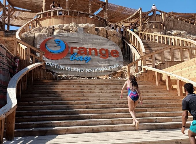 Orange Bay from Sahl Hasheesh