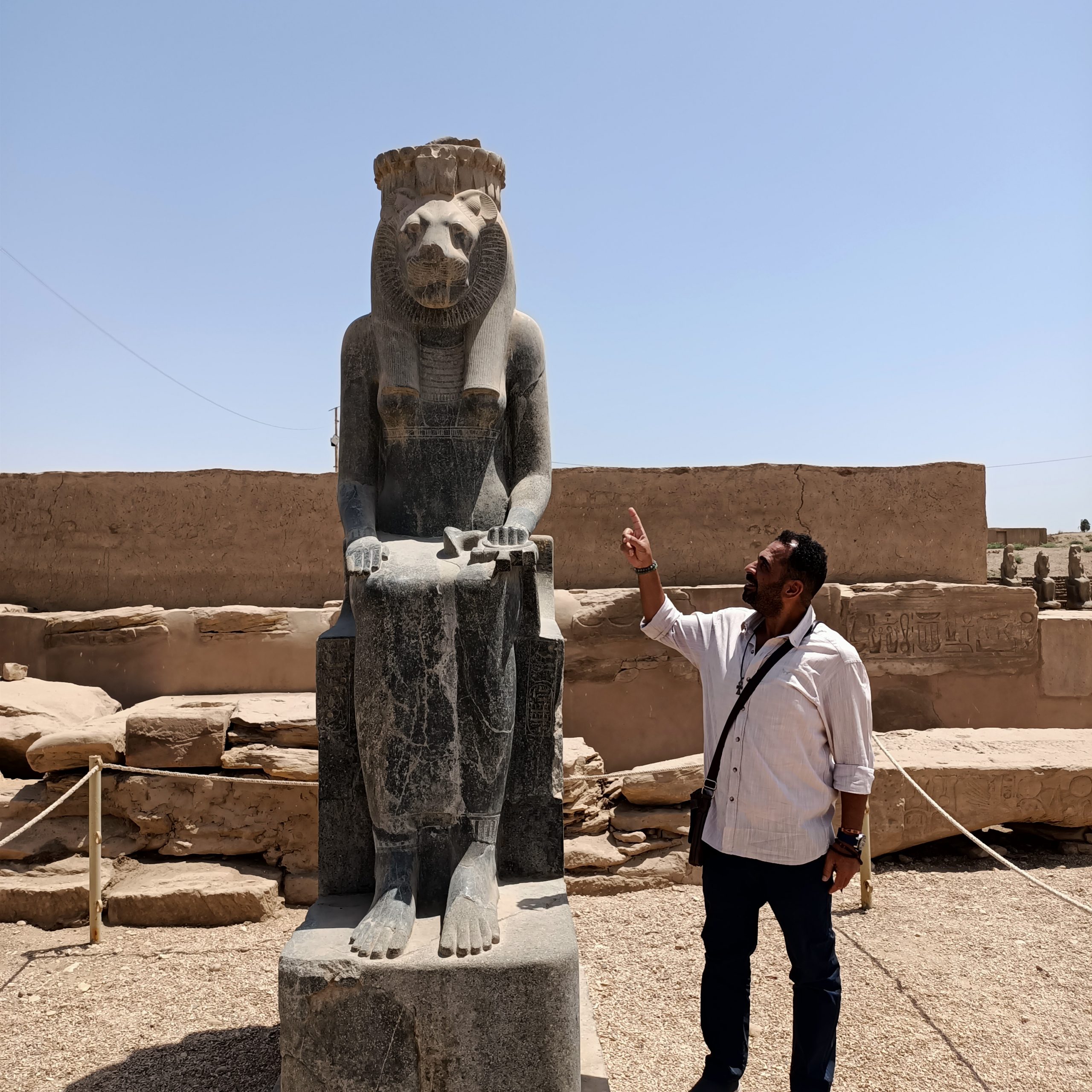 Mut Temple in Karnak Luxor Egypt
