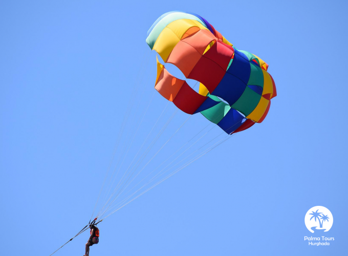 Parasailing from Hurghada Egypt