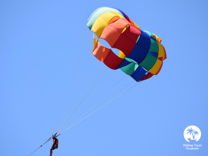 Parasailing from Hurghada Egypt