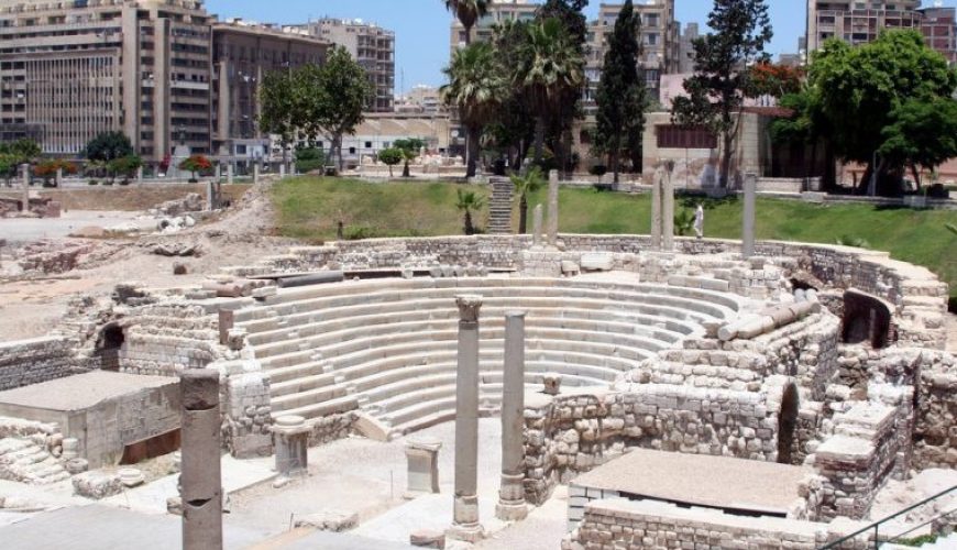 The Roman Amphitheater of Alexandria in Kom El Dikka