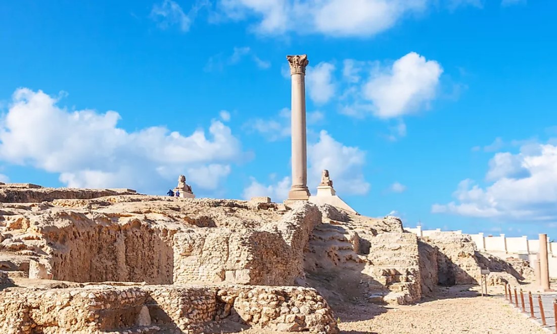 Pompey’s Pillar, Alexandria Egypt | Description | History | Facts